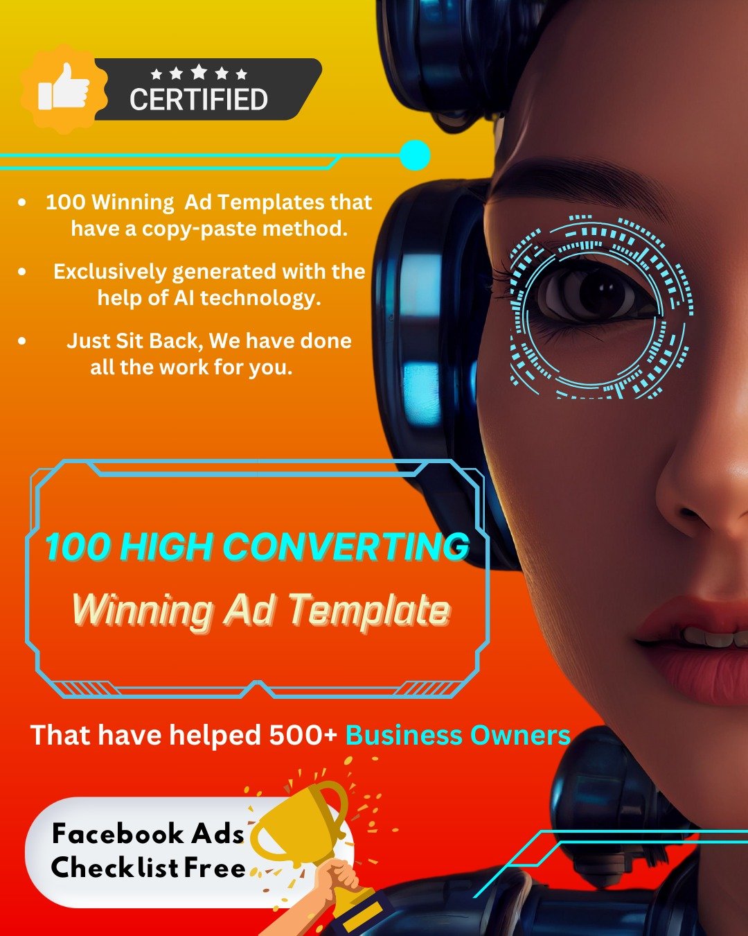 100 Hight Converting & Winning Ads Templates
